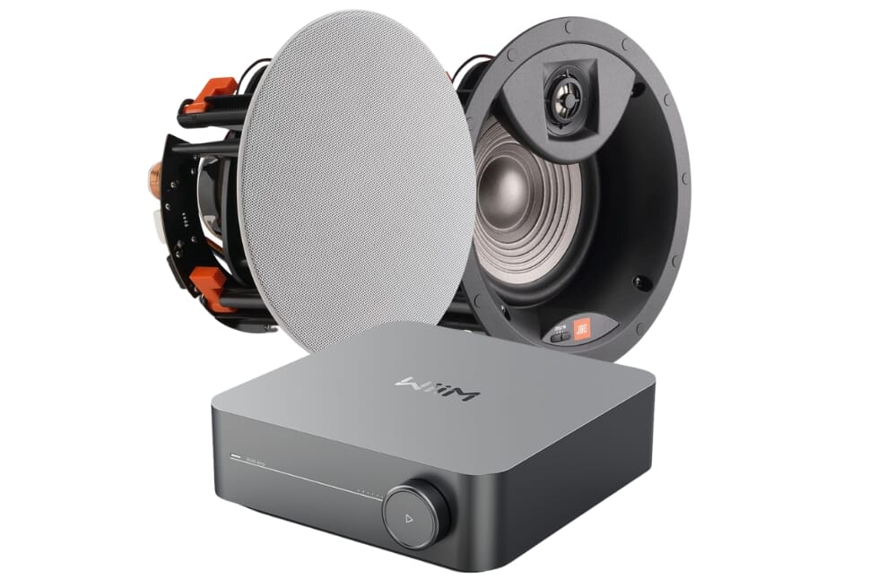 WiiM Amp + 2x JBL Studio 2 6IC In-Ceiling Speakers
