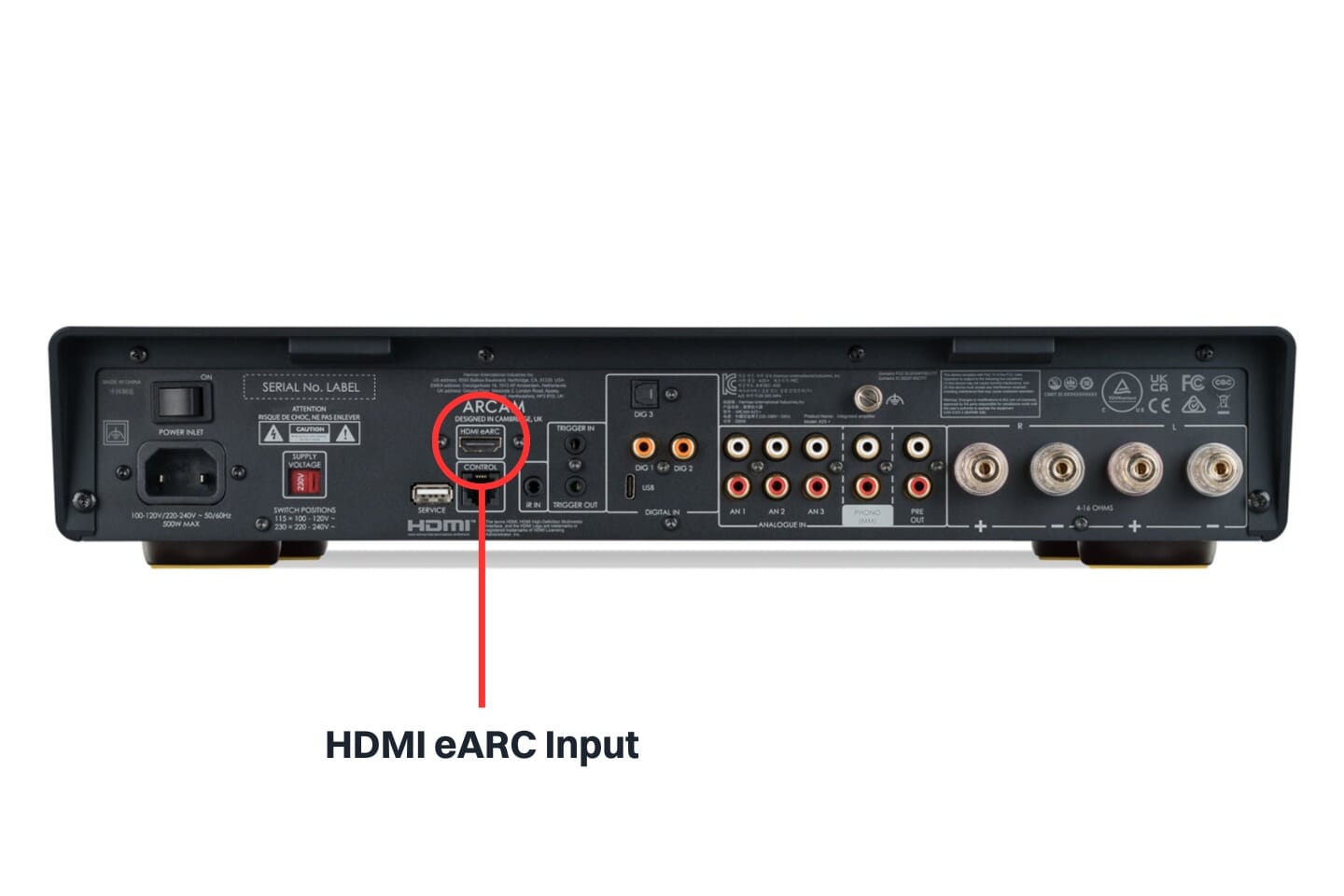 HDMI eARC for Effortless TV Sound