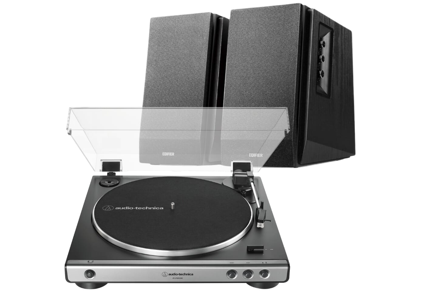 Audio Technica AT-LP60XUSB & Edifier R1700BT