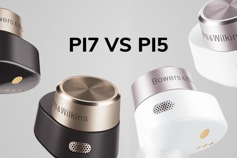 B&W PI7 and PI5 Product Comparison