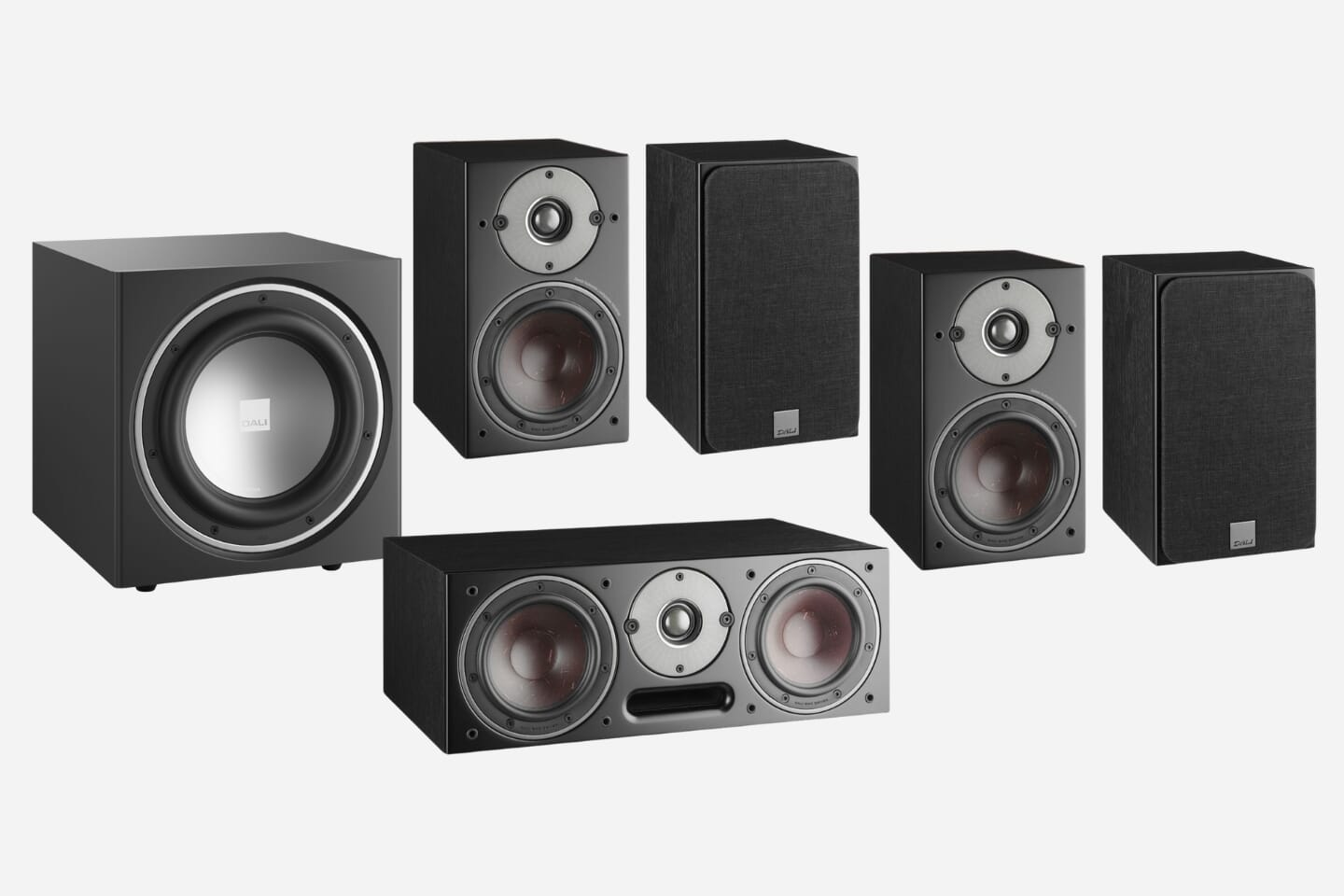DALI Oberon 1 AV 5.1 Speaker System with E-9F Subwoofer