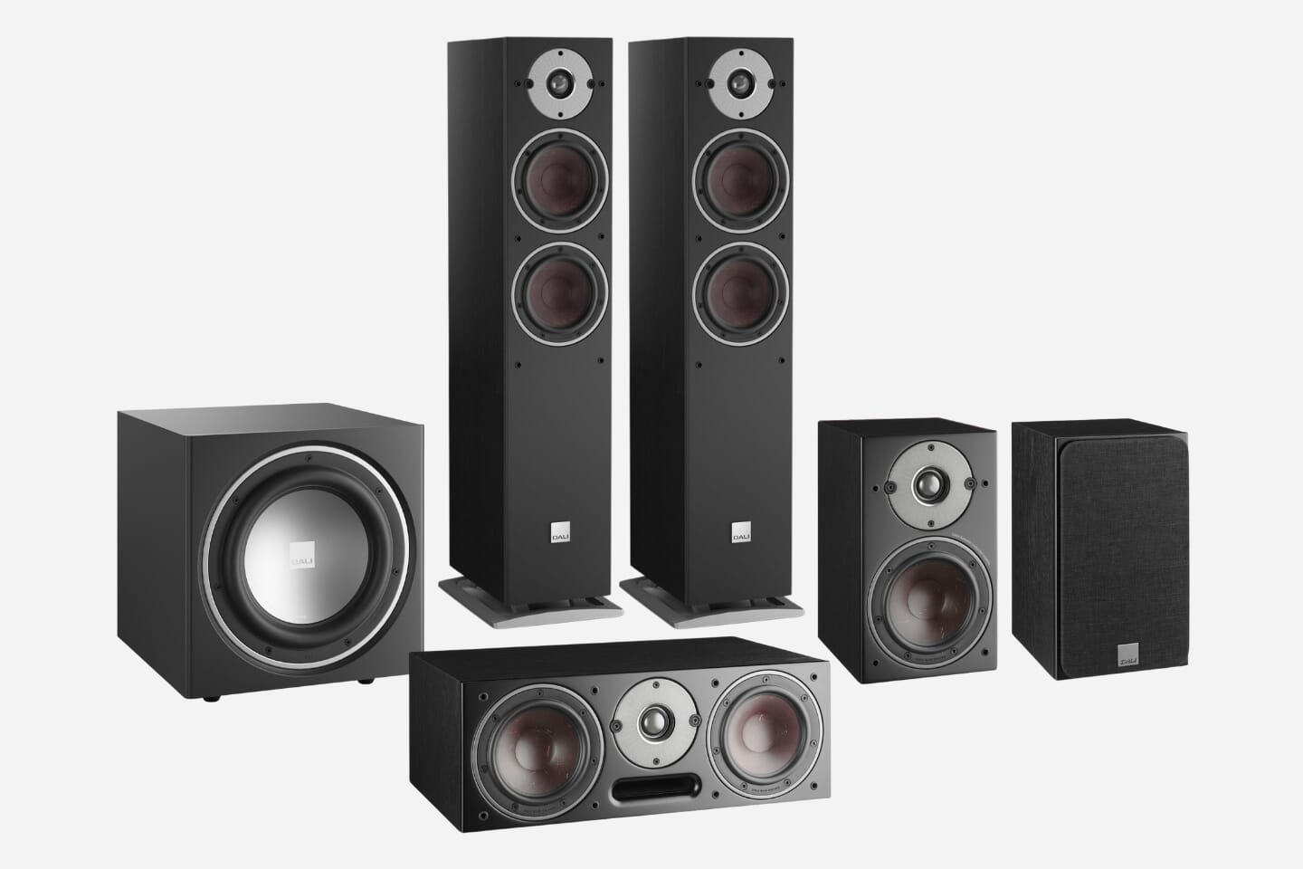 Dali Oberon 5 AV 5.1 Speaker System with E-9F Subwoofer