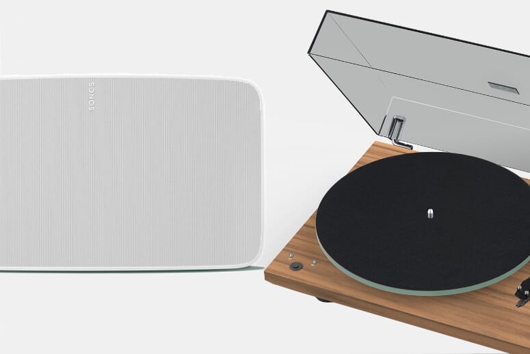 The perfect Plug & Play Turntable bundle to use as part of your Sonos system