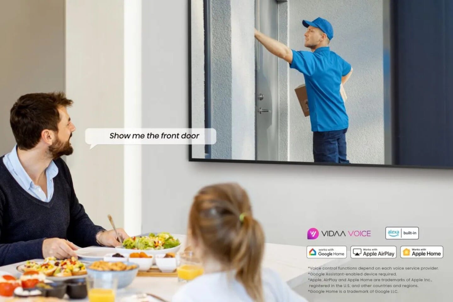 VIDAA VOICE, ALEXA BUILT-IN, AIRPLAY, APPLE HOME VIDAA VOICE, ALEXA BUILT-IN, AIRPLAY, APPLE HOME
