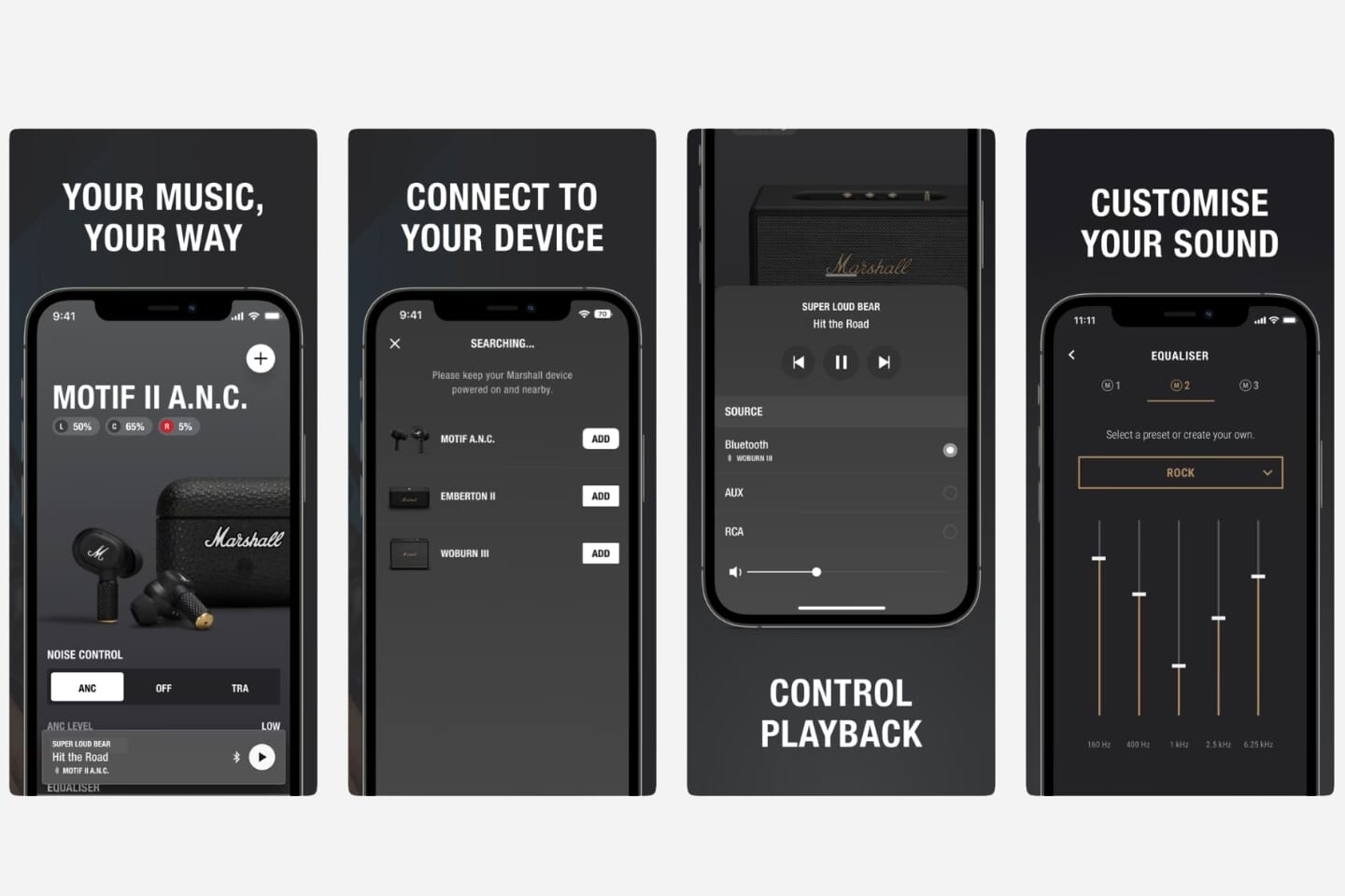 Marshall Bluetooth App
