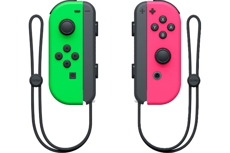 Nintendo Switch Joy-Con Controller Pair - Neon Green / Neon Pink