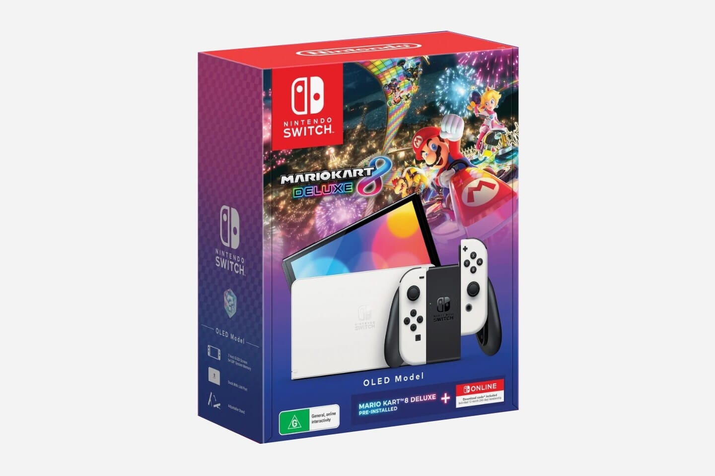 Nintendo Switch OLED & Mario Kart 8 Deluxe Bundle