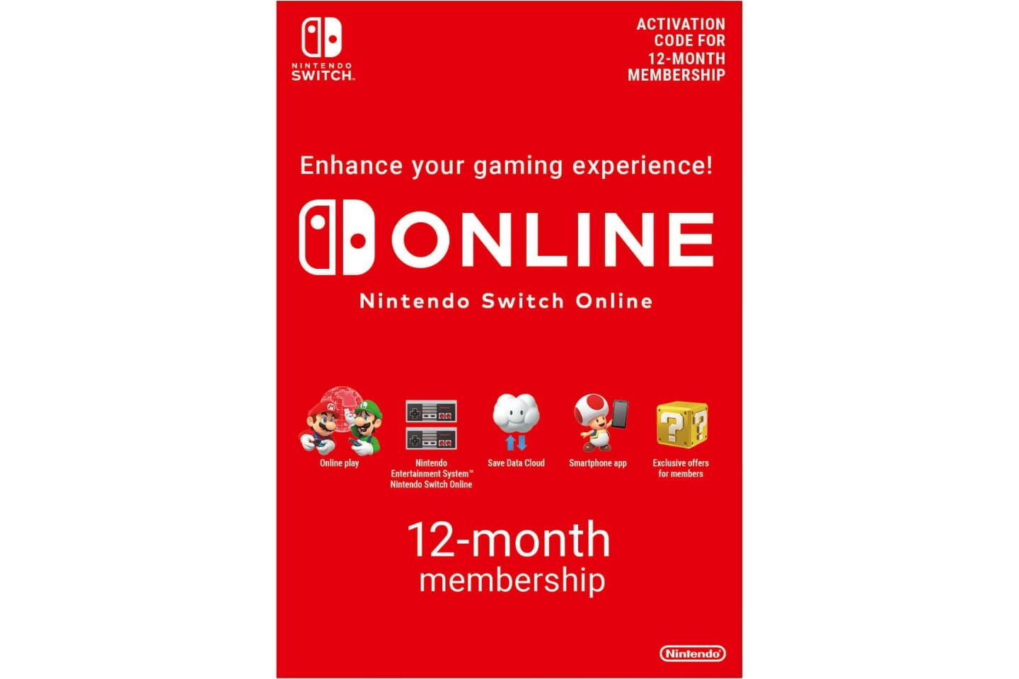 Nintendo Switch Online Membership