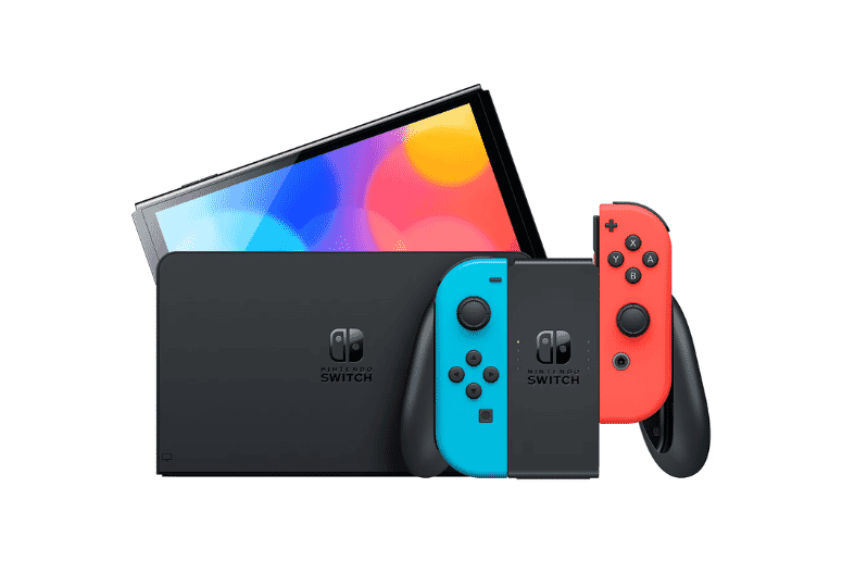 Nintendo Switch OLED (Neon Blue/Neon Red)