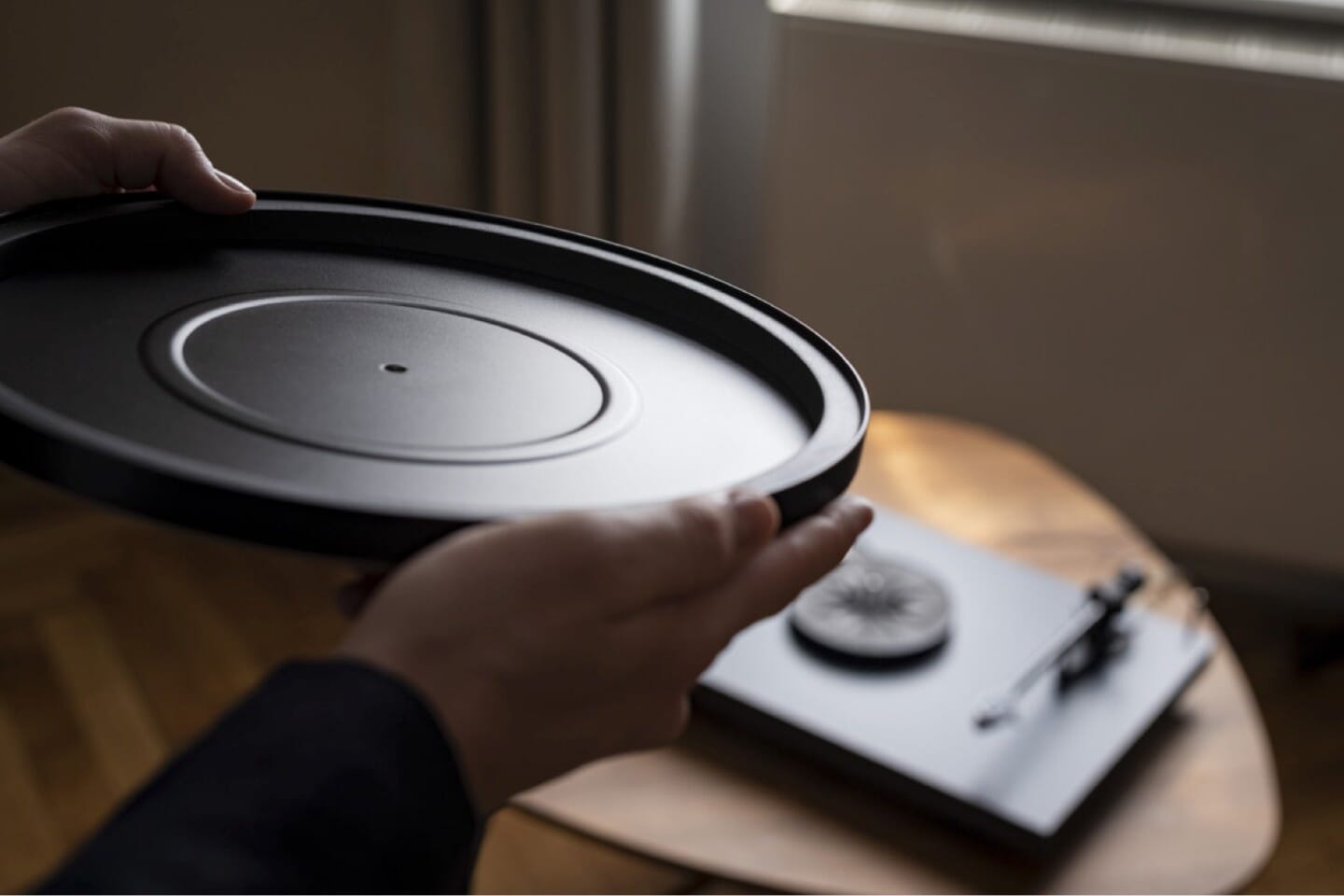 Aluminium Platter & Adjustable Speed Control