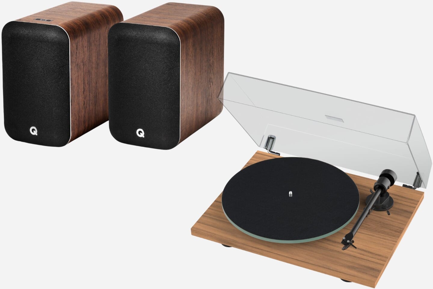 Pro-Ject T1 EVO Phono + Q Acoustics M20 Turntable Bundle