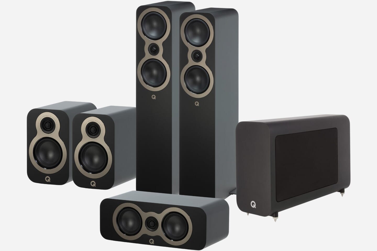 Q Acoustics 3050c 5.1 Cinema Pack