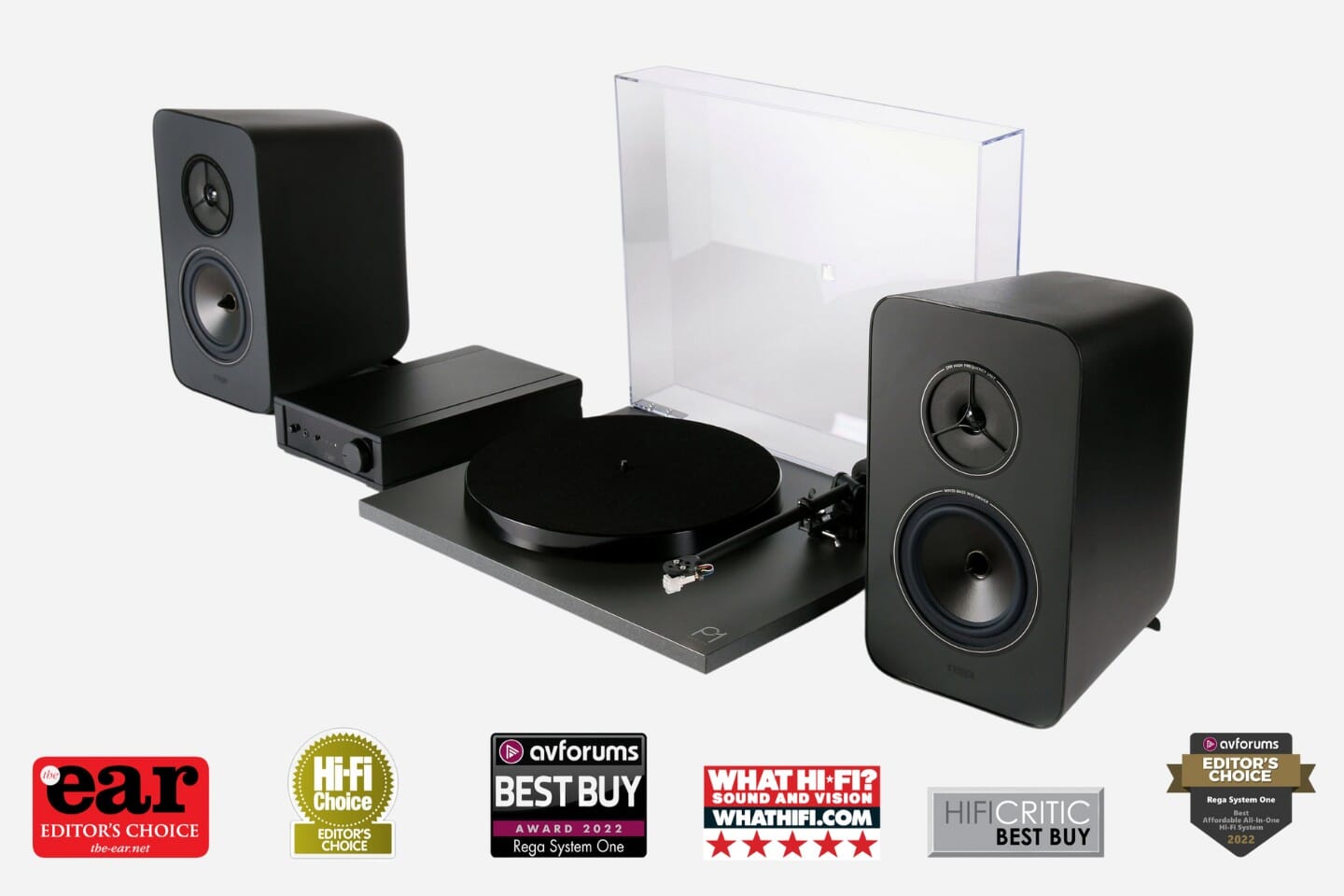 Rega System One - The All-In-One Turntable, Amp & Speaker System