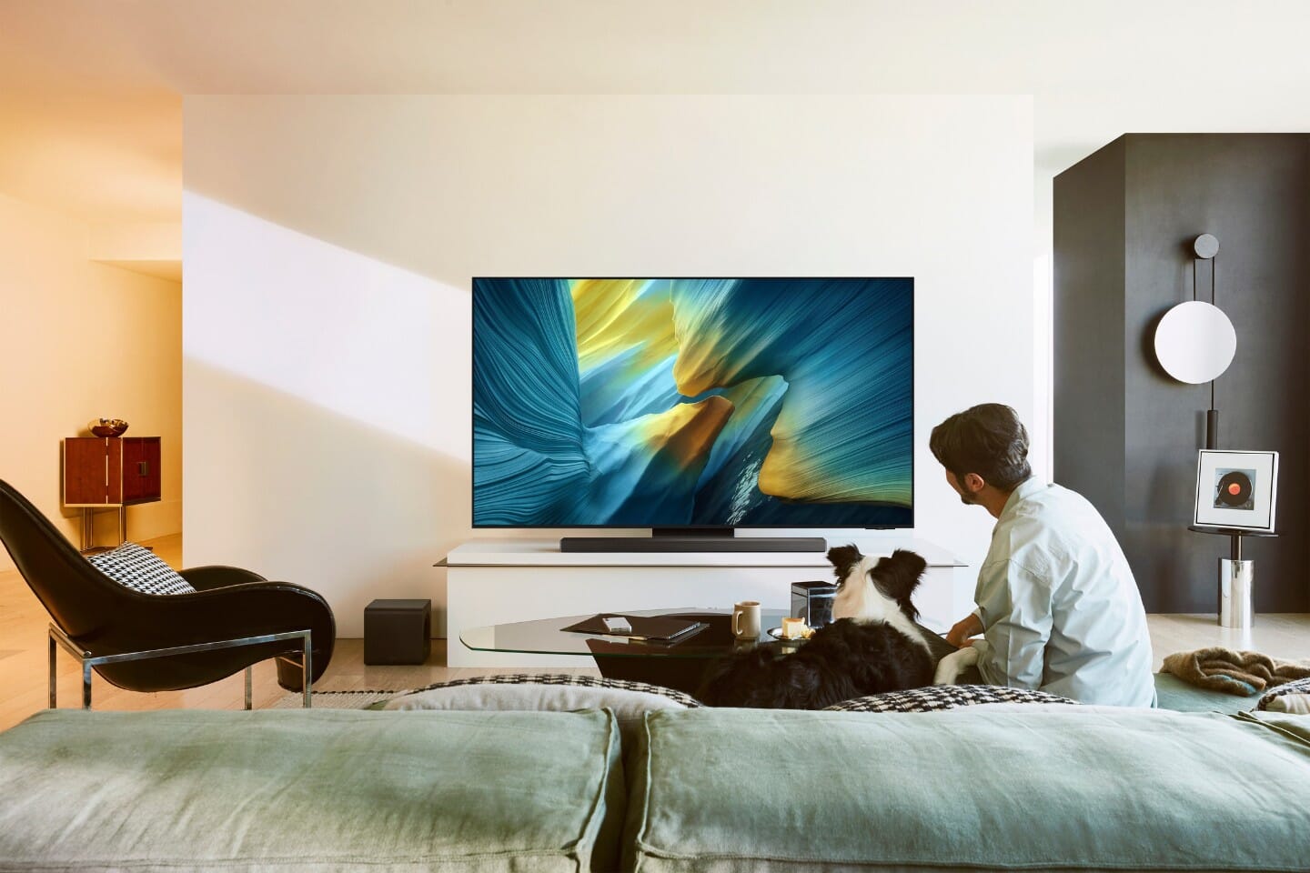 Samsung S95F 77" OLED 4K Vision AI Smart TV