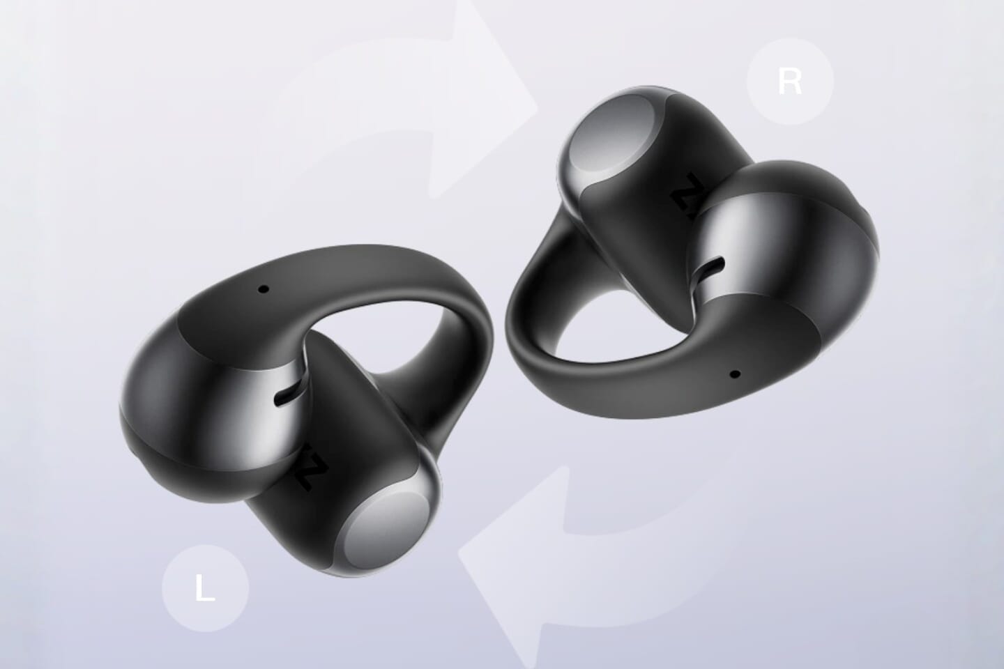 Interchangeable (L/R) Earbuds