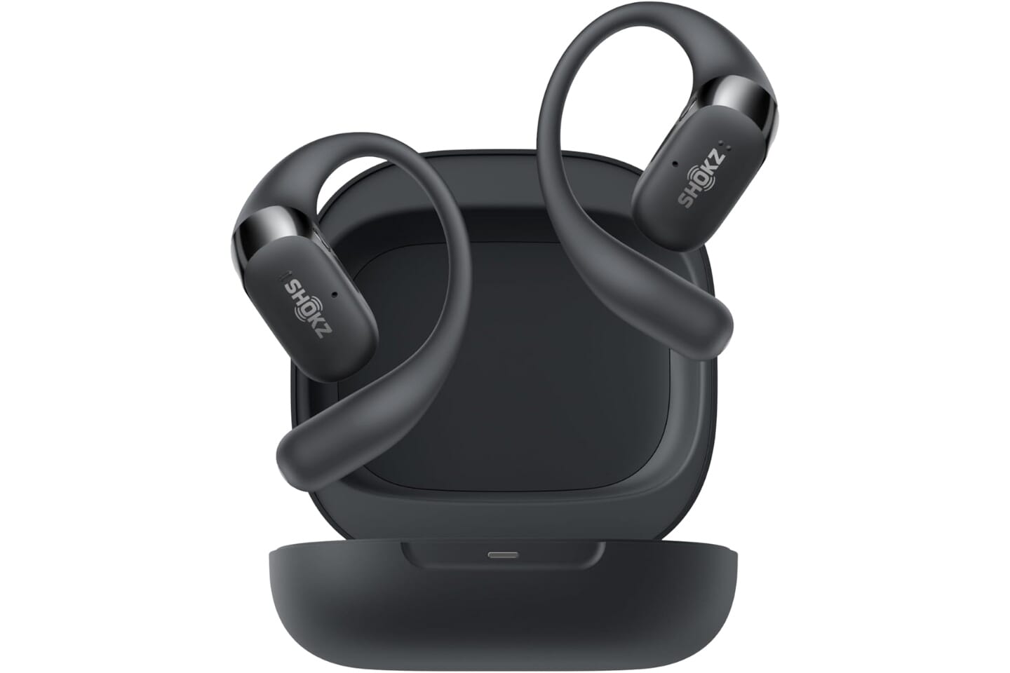 Shokz OpenFit 2 | Bluetooth Wireless Open-Ear Headphones | Smart