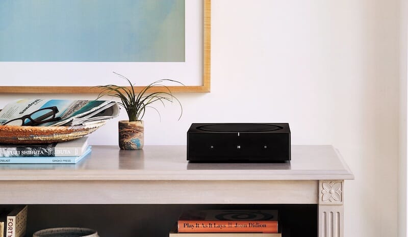 The compact and powerful Sonos Amp for bringing passive speakers into your Sonos System