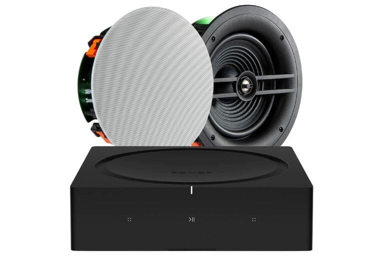 Sonos Amp + 2x JBL Stage 280C In-Ceiling Speakers