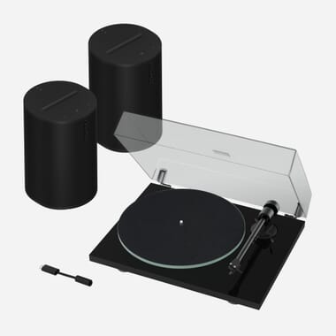 Pro-Ject T1 EVO Phono & 2 x Sonos Era 100 inc Line-In Adapter Pro-Ject T1 EVO Phono & 2 x Sonos Era 100 inc Line-In Adapter