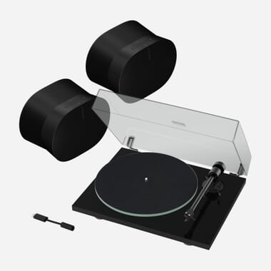 Pro-Ject T1 EVO Phono & 2 x Sonos Era 300 inc. Line-In Adapter Pro-Ject T1 EVO Phono & 2 x Sonos Era 300 inc. Line-In Adapter