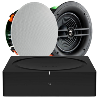 Sonos Amp + 2 x JBL Stage 280C In-Ceiling Speakers