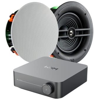 WiiM Amp (Space Grey) + 2 x JBL Stage 280C In-Ceiling Speakers