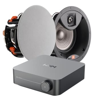 WiiM Amp (Space Grey) + 2 x JBL Studio 2 6IC In-Ceiling Speakers