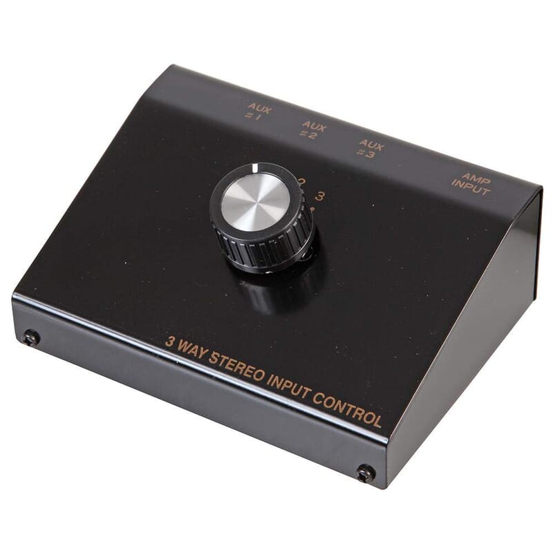 Buy 3-Way Audio Selector Switch | Smart Home Sounds