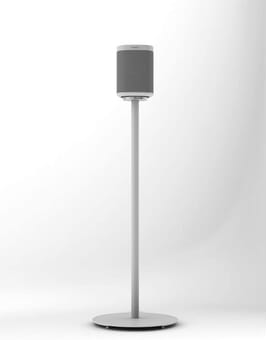 Nova Floor Stands for Sonos One / P1- Pair (White)