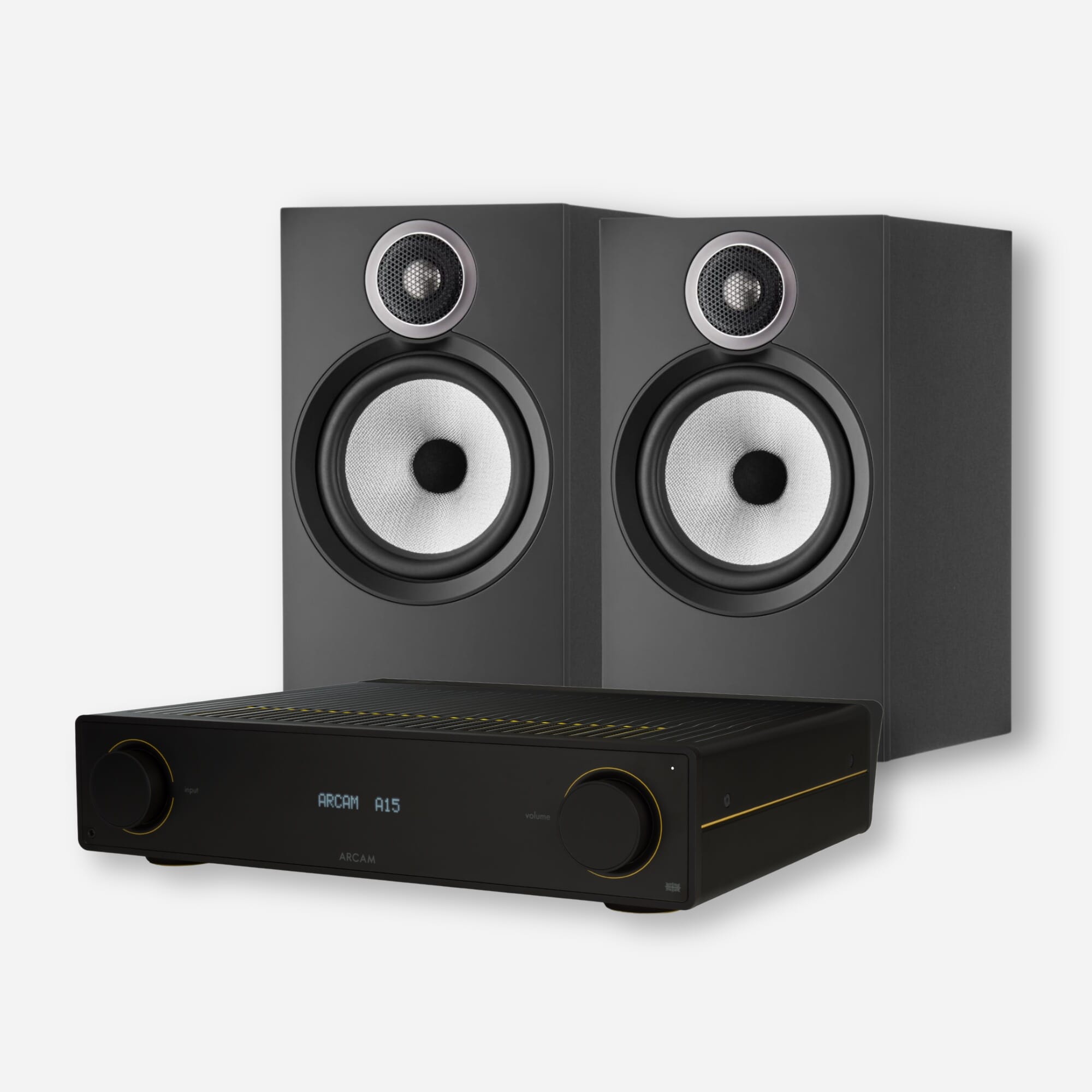 Wilkins 606 Bowers And Wilkins Receiver Arcam A15 B&W 606 S3 Hi-Fi Stereo  System Smart Home Sounds