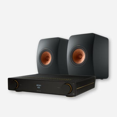 Arcam A25 + KEF LS50 Meta Arcam A25 + KEF LS50 Meta