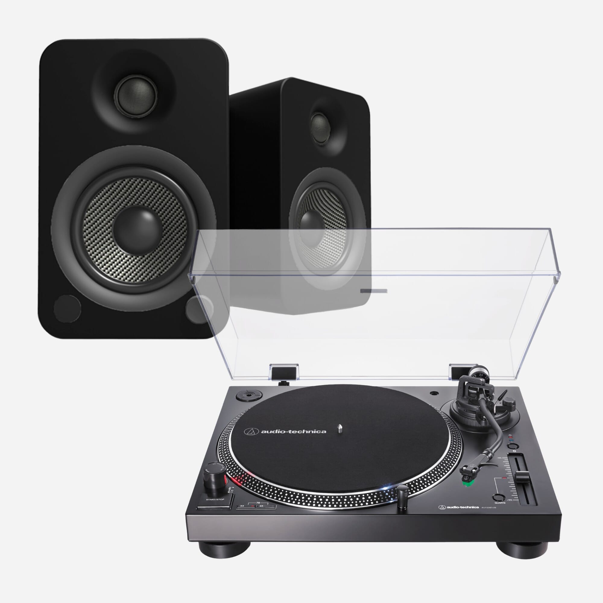Audio-Technica AT-LP120XBTUSB & Kanto YU4