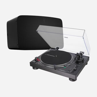 Sonos Five & Audio-Technica AT-LP120XUSB (Black)