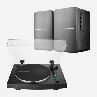 Audio-Technica AT-LP3XBT & Edifier R1280DB