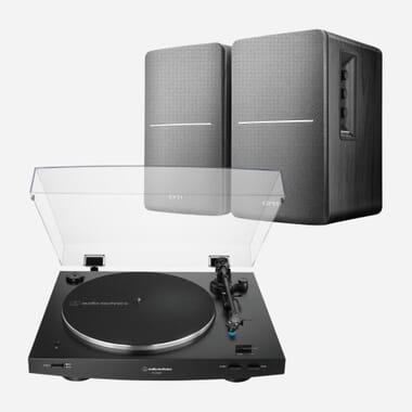 Audio-Technica AT-LP3XBT & Edifier R1280DB Audio-Technica AT-LP3XBT & Edifier R1280DB