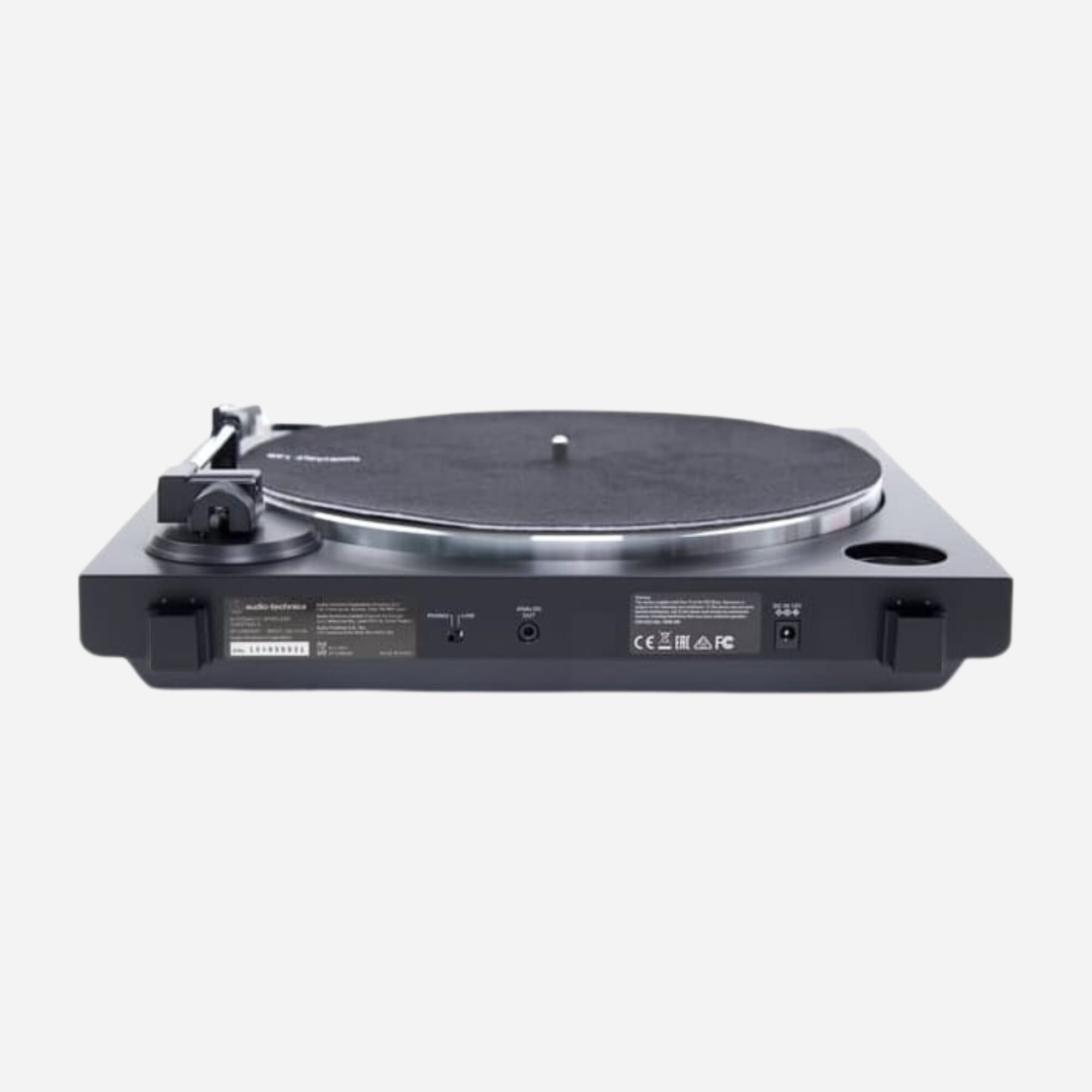 2024 Audio-Technica AT-LP60XBT-BK Fully Automatic Wireless Belt-Drive Turntable