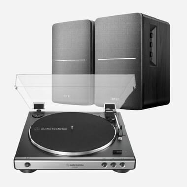 Audio-Technica AT-LP60XUSB & Edifier R1280T Audio-Technica AT-LP60XUSB & Edifier R1280T