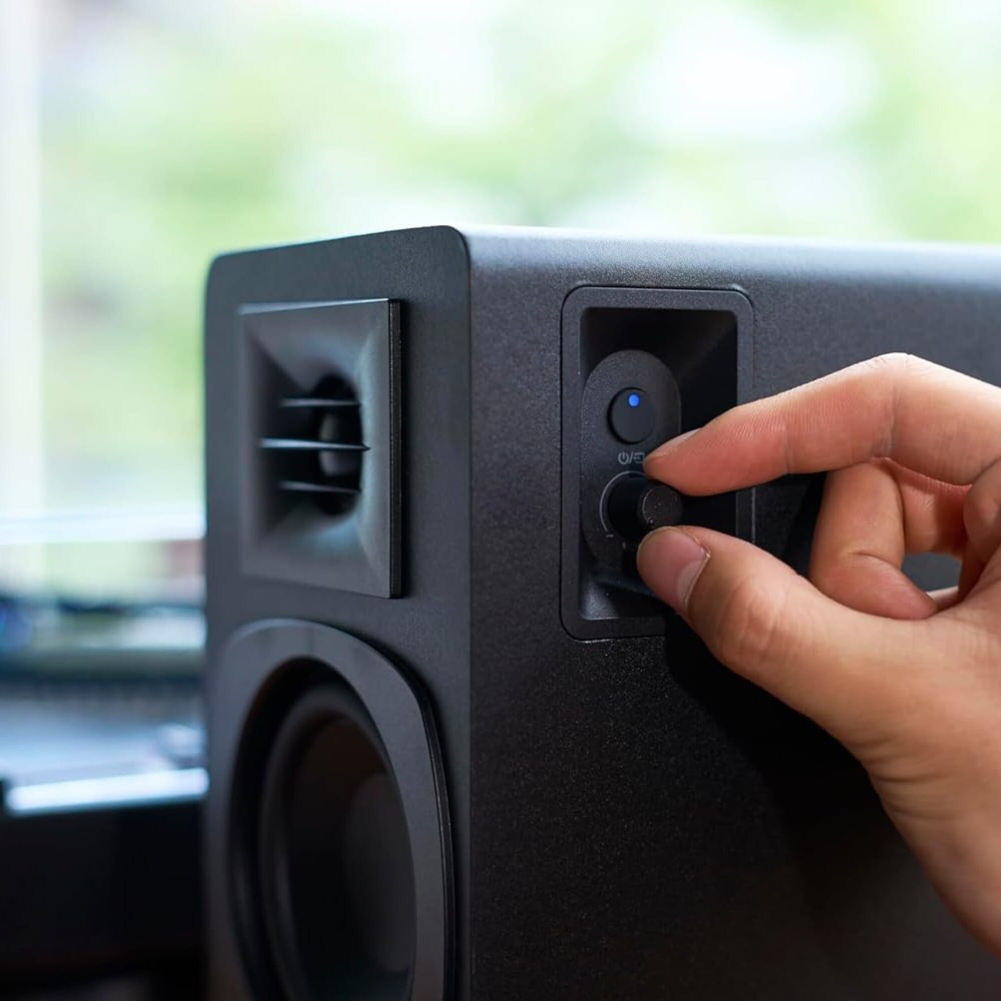 Audio-Technica AT-SP3X Active Bookshelf Speakers with Bluetooth