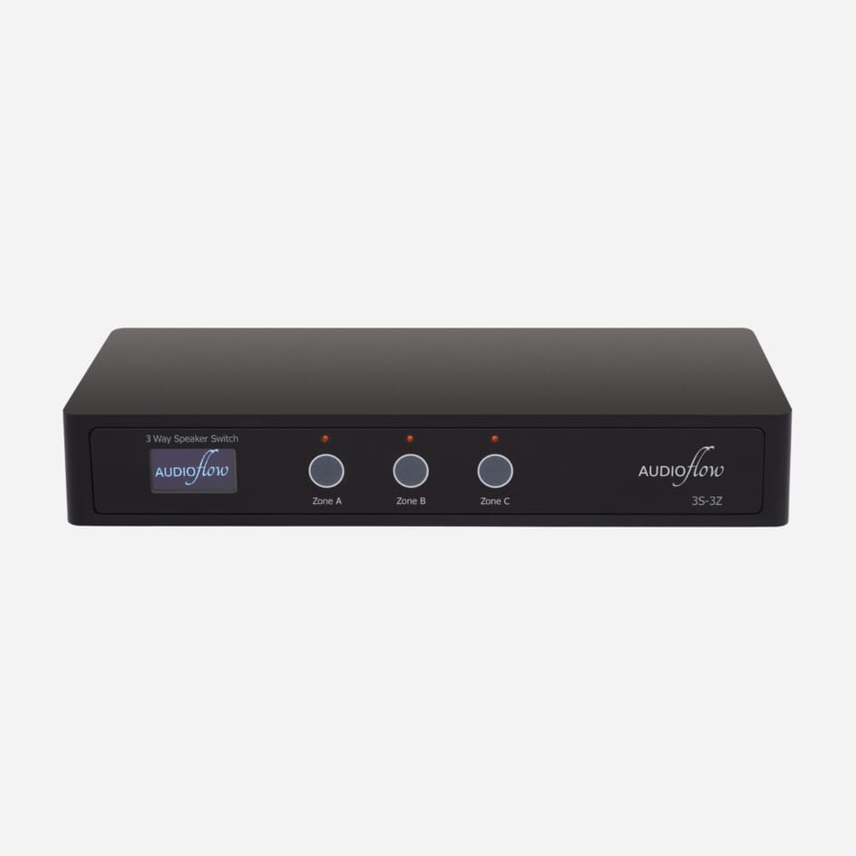 Audioflow Audioflow 3-Way Smart Speaker Switch 3S-3Z | Smart Home Sounds