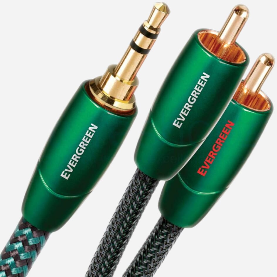 AudioQuest Evergreen 3.5mm to 2 RCA Audio Cable  main product photo