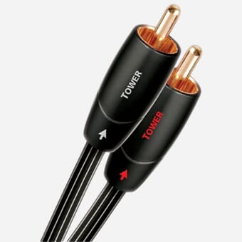 AudioQuest Tower 2 RCA to 2 RCA Audio Cable Pair