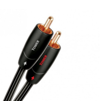 AudioQuest Tower 2 RCA to 2 RCA Audio Cable Pair