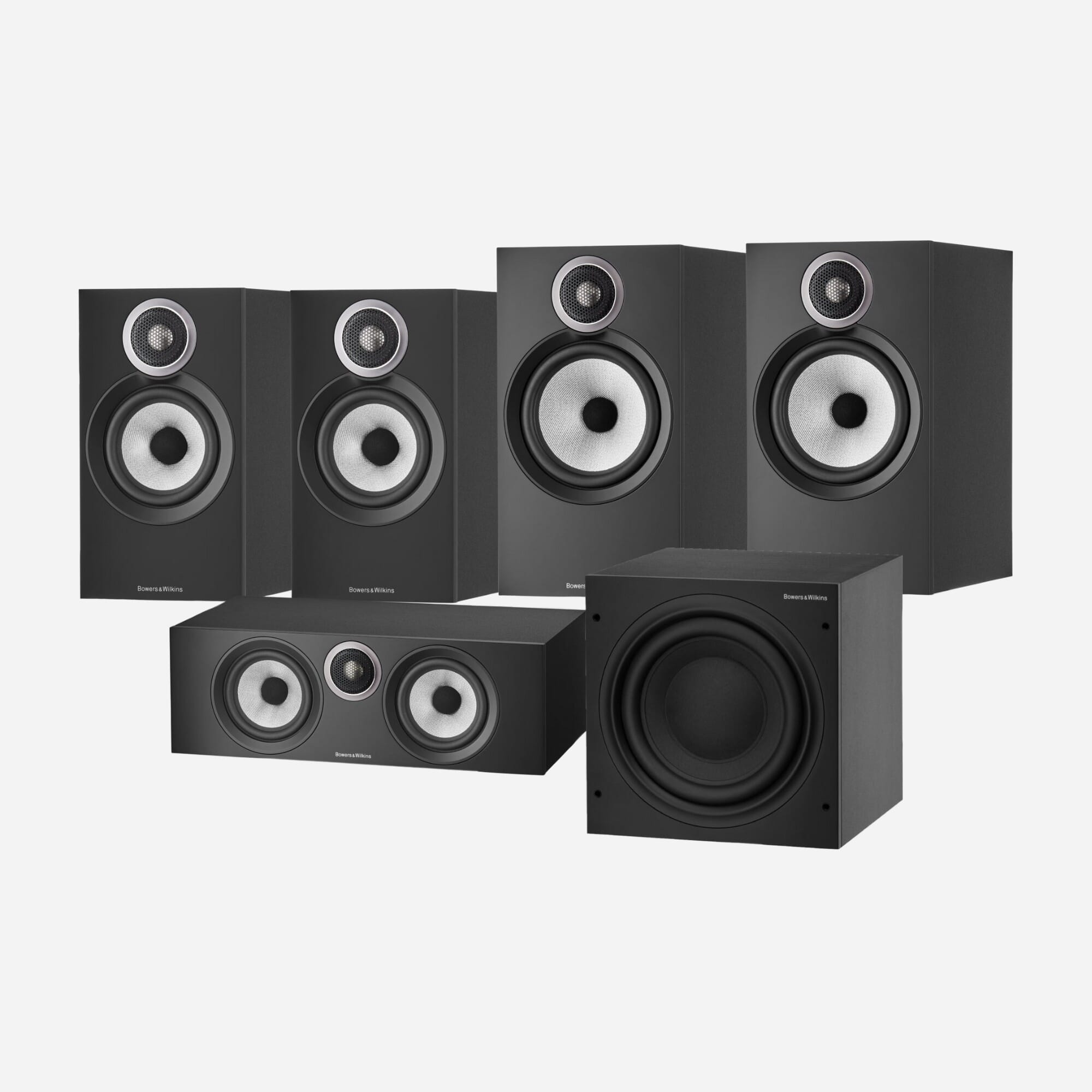 Bowers & Wilkins 606 S3 5.1 Home Cinema Speaker Package