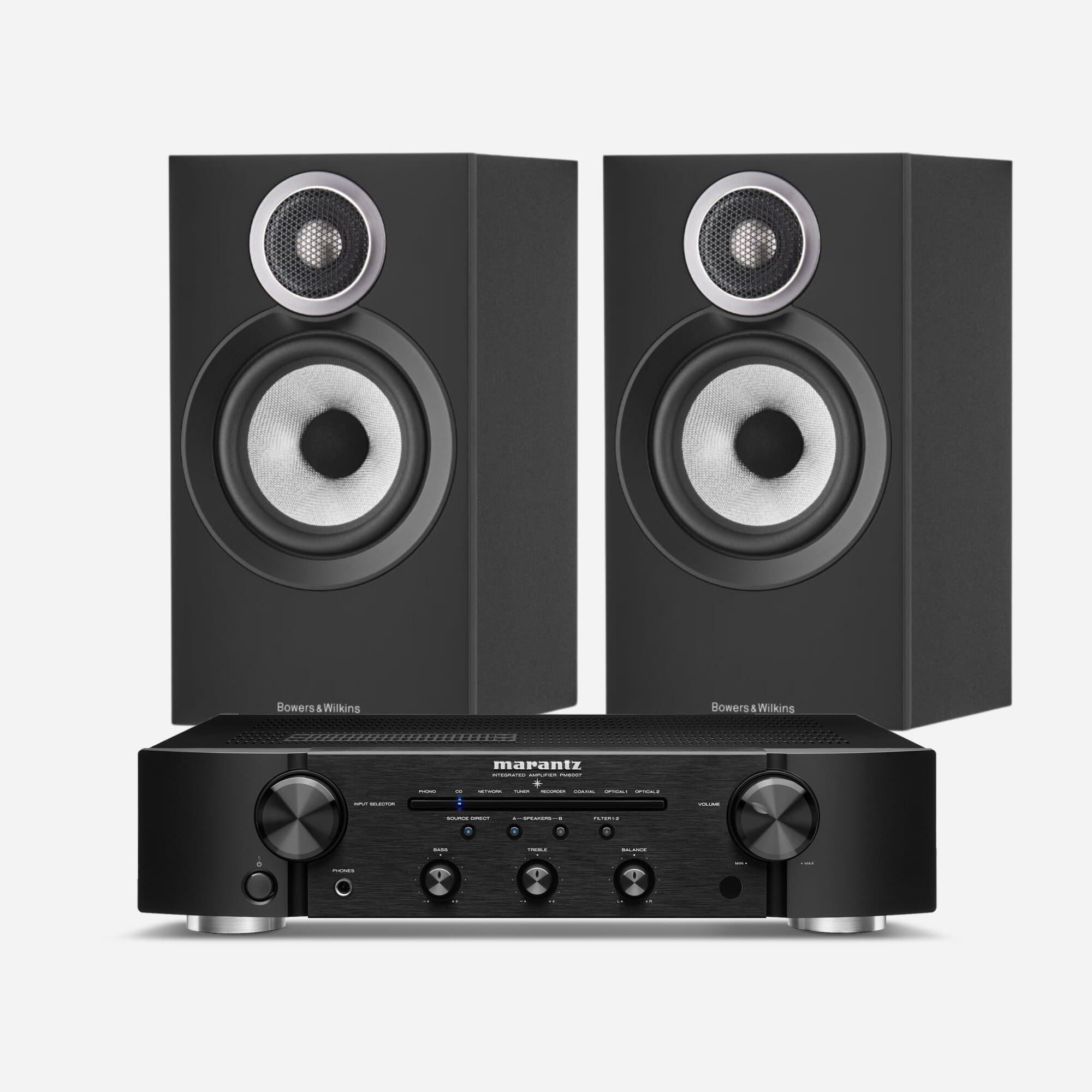 Marantz PM6007 & Bowers & Wilkins 607 S3