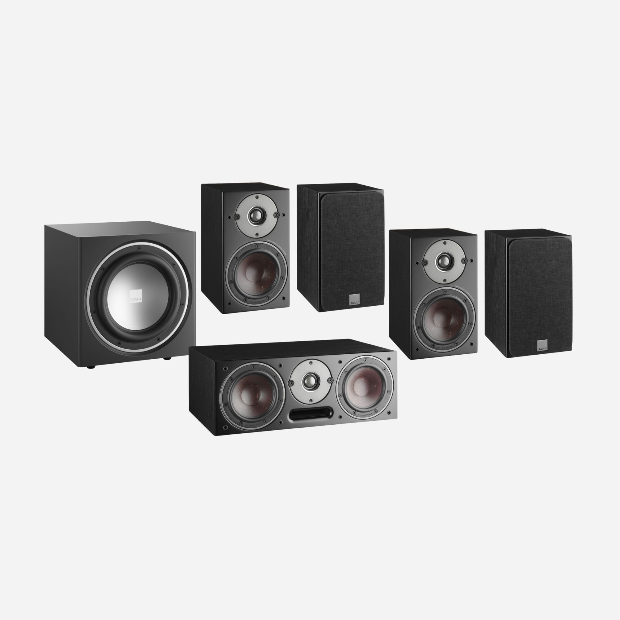 DALI OBERON 1 AV 5.1 Speaker System with E-9F Subwoofer