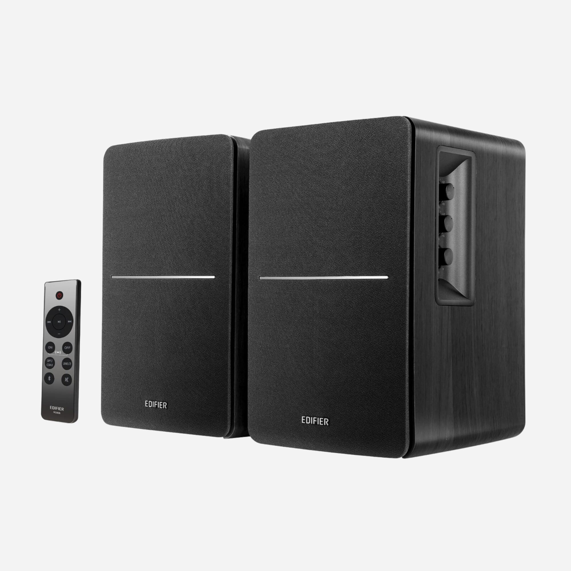 Buy Edifier R1280DBs Bookshelf Speakers (Black) | Smart Home Sounds