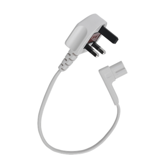 Flexson Short Power Cable for Sonos One, One SL and Play:1 (White)