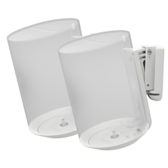 Clearance - Flexson Wall Mount for Era 100 Pair (White)