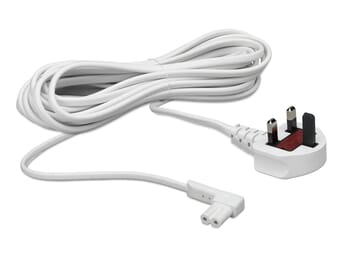 Flexson 5m Power Cable for Sonos One or Play:1 (White)