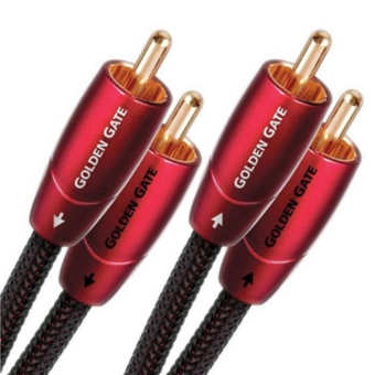 Audioquest Golden Gate 2 RCA to 2 RCA Audio Cable Pair